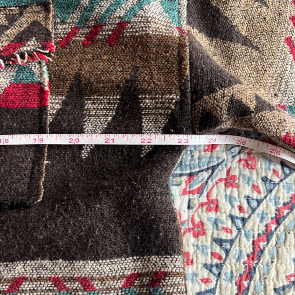 Aztec Print Blanket Jacket - Picture 5 of 13